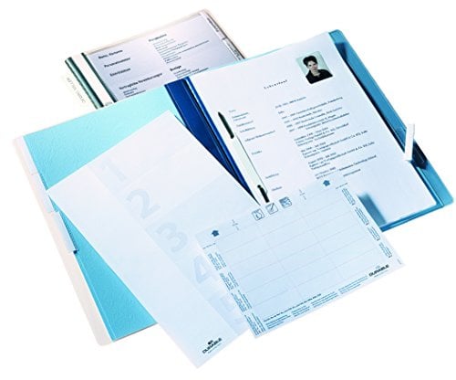 Durable Personalhefter 5er Pack Blau