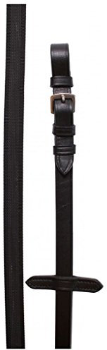 HORKA Anti-Slip-Zügel ohne Stopper - Full/WB - Braun-Gold