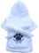 Doggy Dolly DRF001 Bademantel für Hunde, weiß, Größe : M