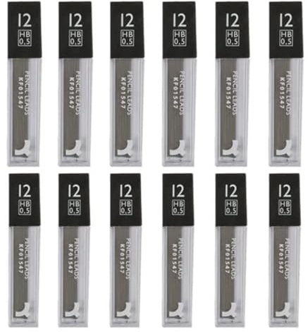 Q-Connect Replacement Pencil Lead Fine 0.5mm (144 Pack) KF01547