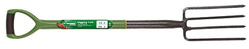 Kingfisher CS550 Digging Fork Carbon Steel Handle