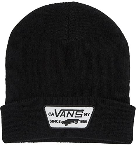 Vans Herren Mütze M Milford Beanie, Black, One Size, VUOUBLK
