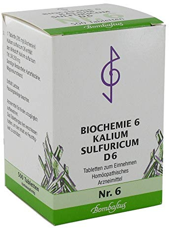 Biochemie 6 Kalium sulfuricum D6 Tabletten 500 stk