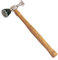 Peddinghaus Drehkraft-Ausbeulhammer 300 g - Aluminiumkopf, Hickorystiel, Spiralkontur für Materialstärken 0.2-1.0 mm
