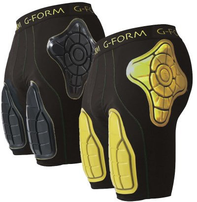 G-Form Crash kurz XXL Giallo - Giallo - Giallo