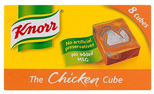 Knorr - Bouillon de poule - 8 cubes - lot de 2 boîtes de 80 g