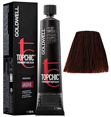 Goldwell Topchic Elumenated TB 6K@KK 60ml - Dunkles Braun, Lang anhaltend, glänzend, Tierversuchsfrei, Parabenfrei, Sulfatfrei
