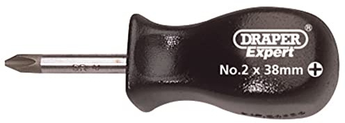 Draper 19541 Expert Quality No 2 Cross Slot Mechanics Screwdriver, 38mm