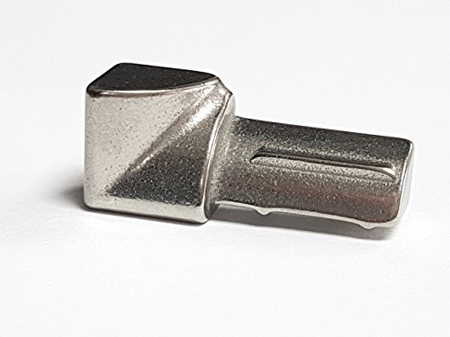 Innenecke Edelstahl V2A glänzend Viertelkreis 10 mm