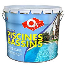 Peinture Piscine Solvantée Bleu - 10 Litres