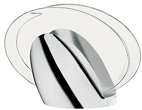 Guzzini Look Portatovaglioli 15,5 x 8,5 x H 11 cm, Cromato