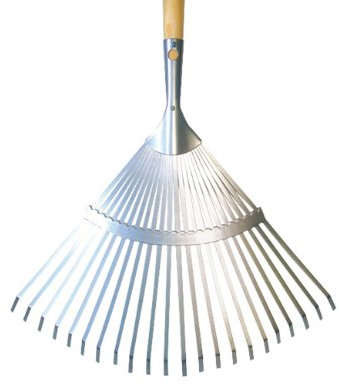 Siena Garden Fächerbesen, mit Stiel, 22 Zinken, 329592