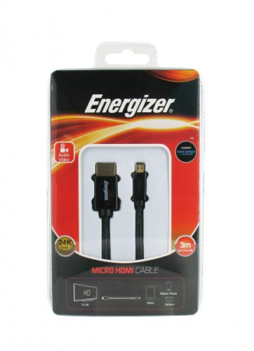 Energizer LCAECHAD30 Câble HDMI micro 3 m