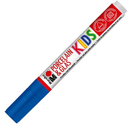 Marabu Kids Porcelain and Glas Painter Pen - 053 Dark Blue