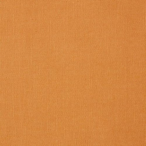 HOMESCAPES Tissu en coton uni Orange, Tissu au mètre 100x150 cm, Tissu d’ameublement pour décoration DIY Patchwork couture