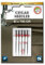 Organ Needles 5486080BL Maschinennadeln, Silber, 80/12 Größe, 5