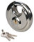 Silverline 436750 Edelstahl-Rundschloss 90 mm