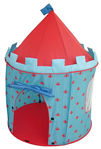 roba Spielzelt, Kinderzelt 'Ritterburg', Spielhaus aus Stoff, inkl. Tasche