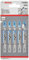 Bosch Professional 3x Lame per seghetto alternativo T 118 A Basic for Metal (per Lamiere di acciaio, accessorio Seghetto alternativo)
