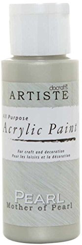 Artiste Acrylic Paint Medium 59ml 2Oz Mother Of Pearl, Quick-Drying Professional Art, Craft And Hobby Artists Paint, Vibrant Colour, Water-Based Paints Cover All Surfaces With Ease, Ideal For Travel Artists