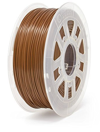 Gizmo Dorks PLA-Filament, 1,75 mm, 1 kg, für 3D-Drucker, Braun