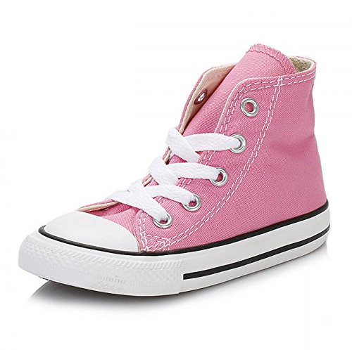 Converse Unisex Baby Chuck Taylor All Star High Hausschuhe, Pink (Pink 650), 18 EU
