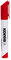 Kores XW1 Dry Wipe Whiteboard-Marker, Rundspitze, Rot
