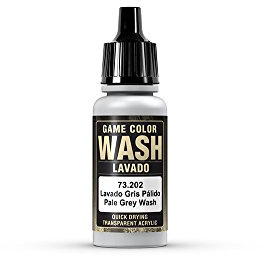 Vallejo (Wäschen 17 ml Farbe – parent Pale Grey Shade