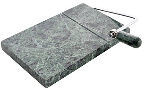 Black Marble Cheese Slicer Cutter Peeler Cheese Board with Replacement Wires
