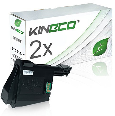2 Toner kompatibel mit TK-1115 für Kyocera Ecosys FS-1041, FS-1220MFP, FS-1320MFP - 1T02M50NL0 - Schwarz je 1.600 Seiten