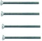 Merriway BH03664 (20 Pcs) M3.5 x 50mm (2 inch) Bright Zinc Plated Electrical Socket Switch Screw - Pack of 20 Pieces