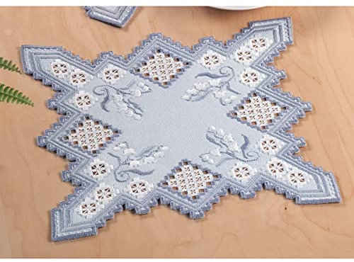 Permin Hardanger Tischdecke Stickpackung Hardanger Zählmuster