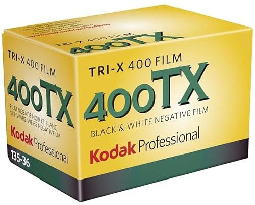 Kodak Tri-X 400TX 24 X 36 mm 36 Exposure 400asa Black & White Film 1 Pack