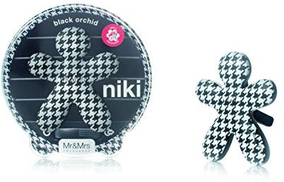 PROFUMATORE PER AUTO NIKI PIED DE POULE-BLACK ORCHID by Mr&Mrs Fragrance