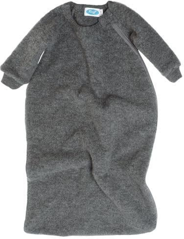 Reiff - Fleeceschlafsack mit Arm 50/56 in fels - erstellt von Wollbody®
