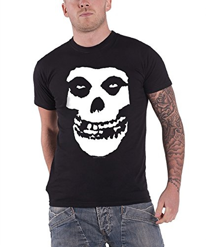 Collectors Mine The Misfits Skull Men's T-Shirt, Black, Large