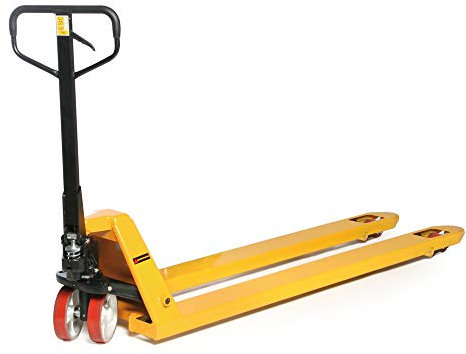 Protaurus Gabelhubwagen lang, Traglast 2000 kg, Gabellänge 1800 mm, gelb