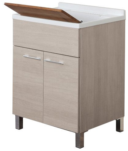 FERIDRAS Mondo Lavatoio, nobilitato, Rovere Chiaro, 50x60x83 cm