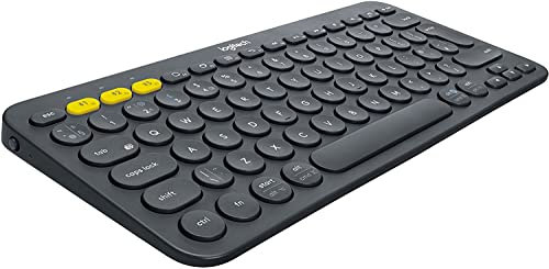 Logitech K380 Keyboard, QWERTY UK Layout - Black