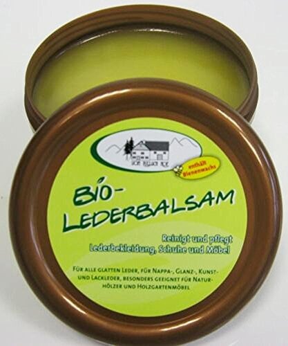 Bio Lederbalsam mit Bienenwachs 250ml Öko