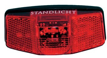 Filmer UM793538 Rücklicht Mit Standlichtfunktion, schwarz, 11 x 6 x 5cm