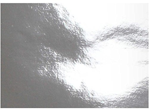 Paper Concept 224710 Metallic-Papier, silberfarben, 10 Stück