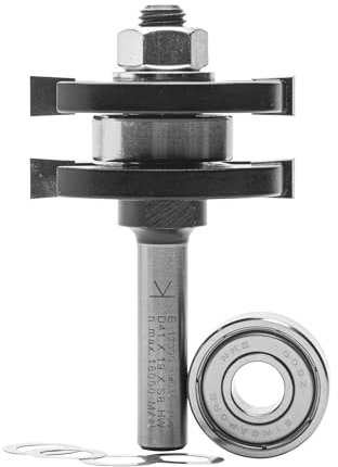 ENT 17390 Nut- und Federgarnitur HW, Schaft (S) 8 mm, Durchmesser (D) 41 mm, NL 6,35 mm, T 9,5 mm, SL 32 mm, mit Kugellager