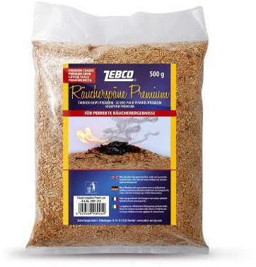 Zebco Räucherspäne Premium grob, 500g