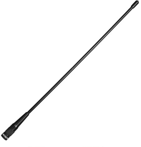 Retevis SMA-Male Antenna, Walkie Talkie Antenna,14.8IN Flexible Whip,VHF/UHF 144/430Mhz Dual Band,for Retevis RT85 RA89 RT81 HA1UV,Compatible with YAESU Vertex TYT Wouxun(1Pack)