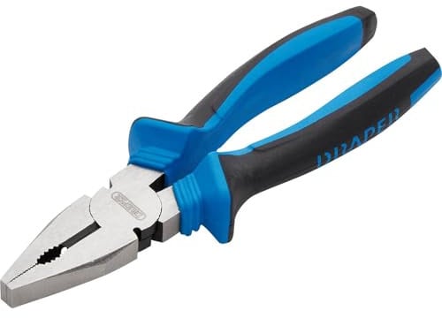 Draper 44139 Combination Plier with Soft Grip, 200mm , Blue