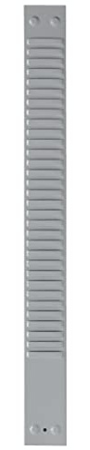 Nobo 1900393 Card Board Accessory Card Holder for Plug-in System, Index 2, Pack of 1, Grey