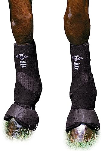 Professionals Choice Equine Smb Combo Stiefel, Größe M, 1 Paar, schwarz, Medium