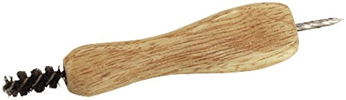 Ekkia Stollenbürste - Reinigungspinsel für Stollenbrot - Nylonborsten, Kunststoffgriff - Mittel - Weihnachtsthema