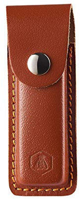 LAGUIOLE - Estuche de cuero para cuchillos Laguiole